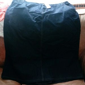 Denim skirt plus size